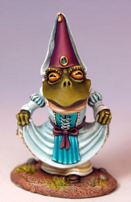 Dark Sword Miniatures: Critter Kingdoms- Frog Princess 