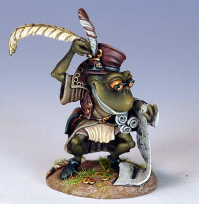 Dark Sword Miniatures: Critter Kingdoms- Frog Sage 
