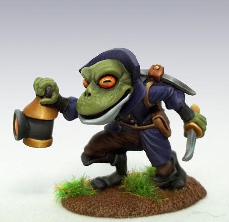 Dark Sword Miniatures: Critter Kingdoms- Frog Thief 