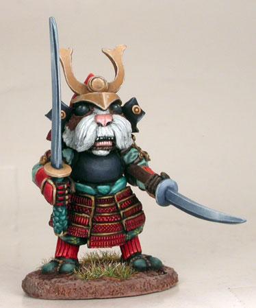 Dark Sword Miniatures: Critter Kingdoms- Guinea Pig Samurai #2 