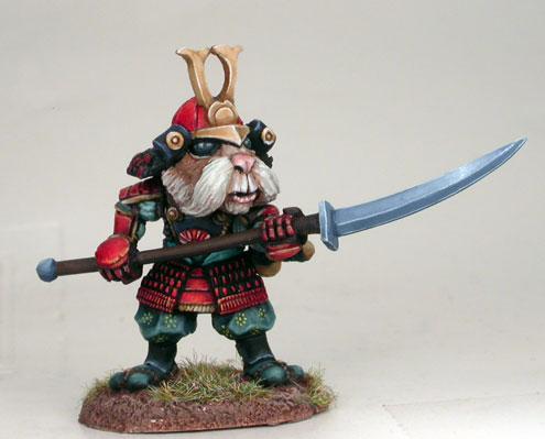 Dark Sword Miniatures: Critter Kingdoms- Guinea Pig Samurai #3 