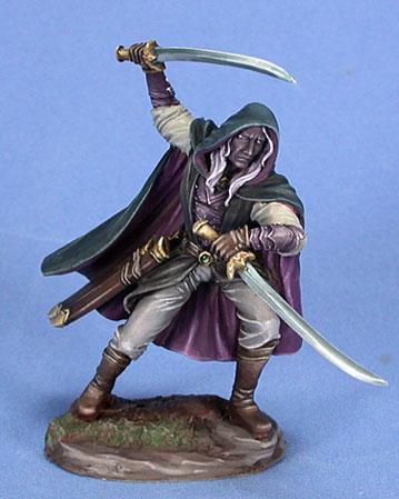 Dark Sword Miniatures: Visions in Fantasy: Male Dark Elf Warrior 