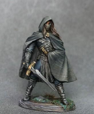 Dark Sword Miniatures: Visions in Fantasy: Male Rogue with Long Sword 