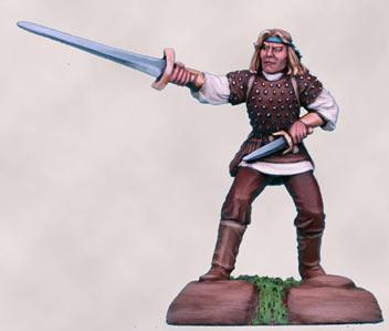 Dark Sword Miniatures: Visions in Fantasy: Male Thief with Sword and Dagger 