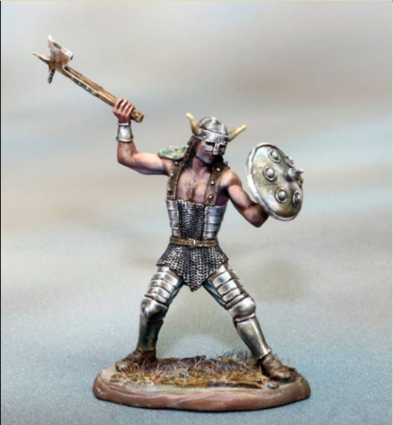 Dark Sword Miniatures: Visions in Fantasy: Male Warrior with Axe and Shield 