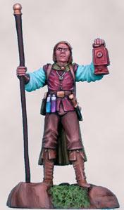 Dark Sword Miniatures: Visions in Fantasy: Male Wizard with Staff 