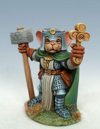 Dark Sword Miniatures: Critter Kingdoms- Mouse Cleric 