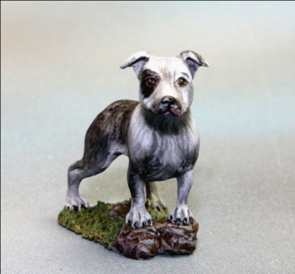 Dark Sword Miniatures: Visions in Fantasy: Pitbull Dog 