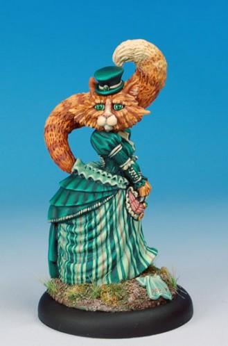Dark Sword Miniatures: Critter Kingdoms- Pretty Pretty Princess- Victorian Female Cat 