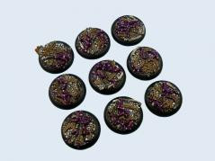 Micro Art Studio: Dark Temple Bases: Round Lipped 30mm 