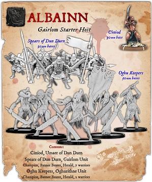 Darklands: Albainn Gairlom Infantry Starter Host 