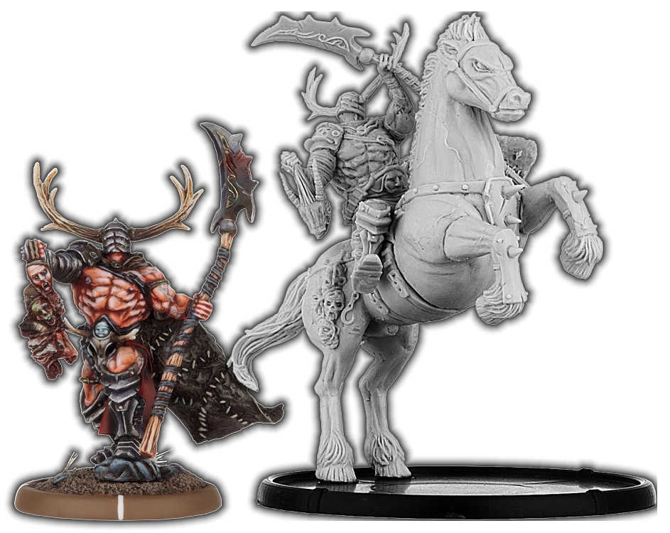 Darklands: Crom of Carn Wrach, War-Drune on Foot and on Horse 