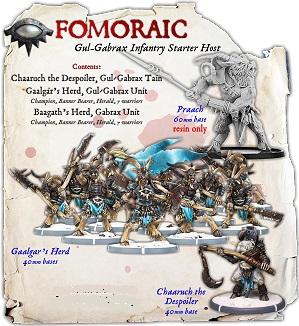 Darklands: Fomoraic Gul-Gabrax Infantry Starter Host 