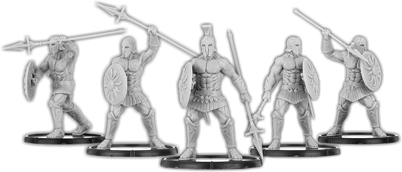 Darklands: The Burning Ones, Mesokolossos Unit (5) 