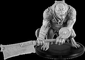 Darklands: Unnolg, Great Axe Troll Warrior 
