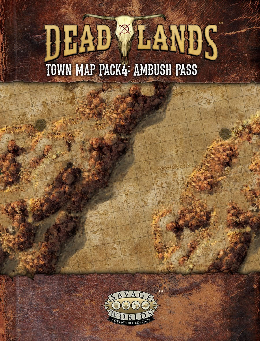 Deadlands: The Weird West - Town Map Pack 4: Ambush Pass 