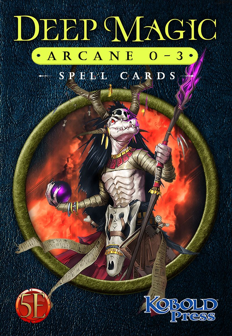 Deep Magic: SPELL CARDS (5E): Arcane 0-3 
