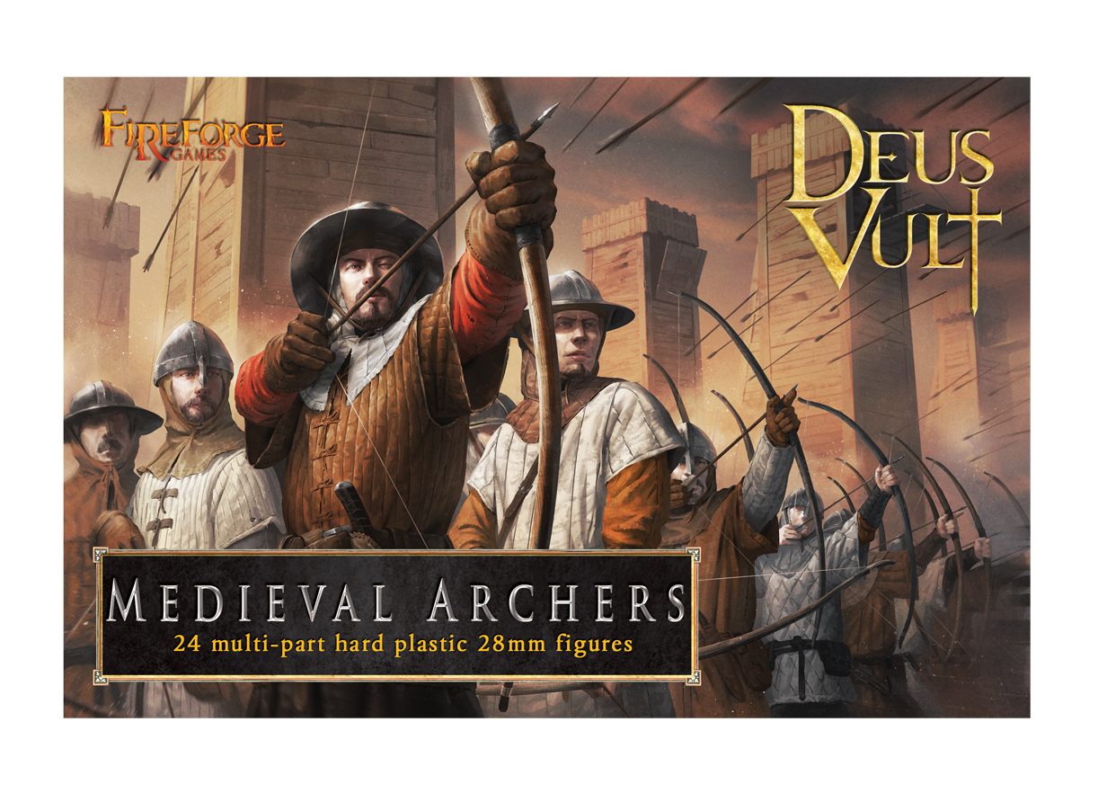 Deus Vult: 28mm Medieval Archers (24) 