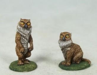 DiTerlizzi Masterworks: Owlbear Cubs, Male & Female 