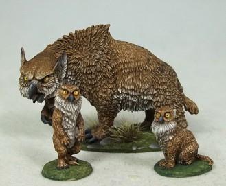 DiTerlizzi Masterworks: Owlbear & Cubs 