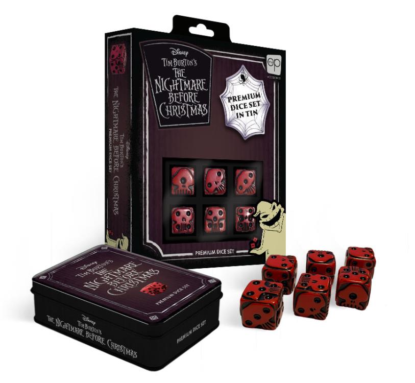 Dice: 6Pc Disney: The Nightmare Before Christmas Deluxe Tin 