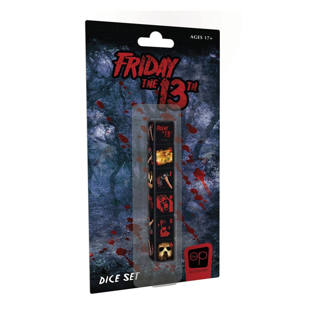 Dice: 6Pc Friday the 13th Set 