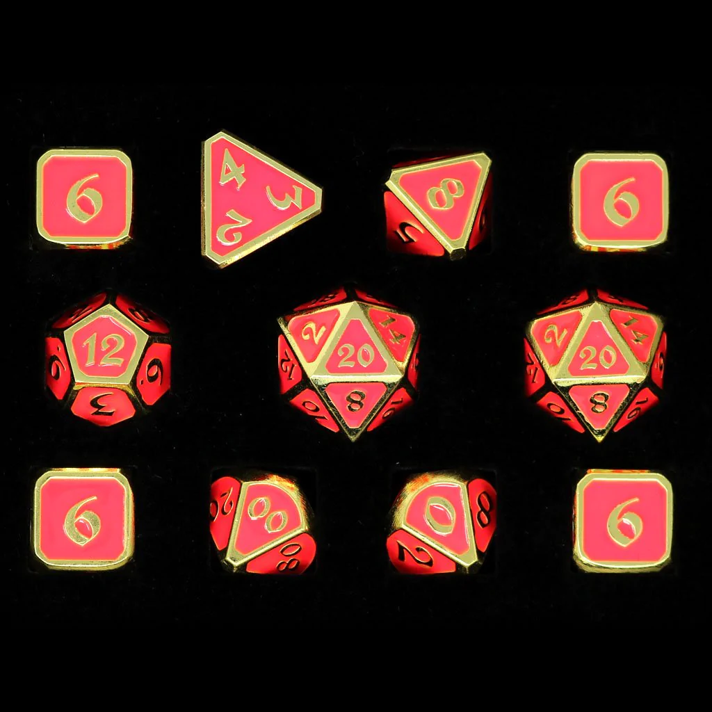 Die Hard: Mythica RPG Dice Set: Afterdark Neon Bloom (11 Die Set) 