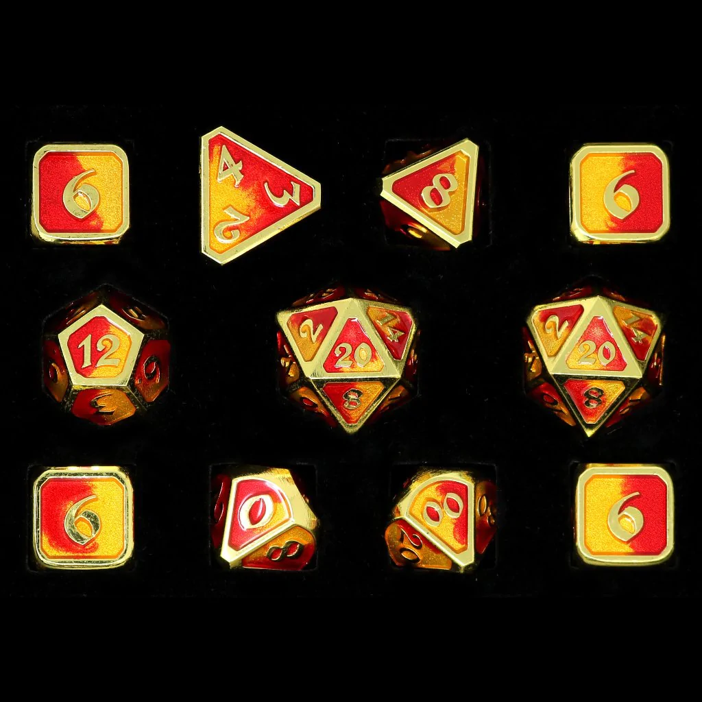 Die Hard: Mythica RPG Dice Set: Spellbinder Phoenix (11 Die Set) 