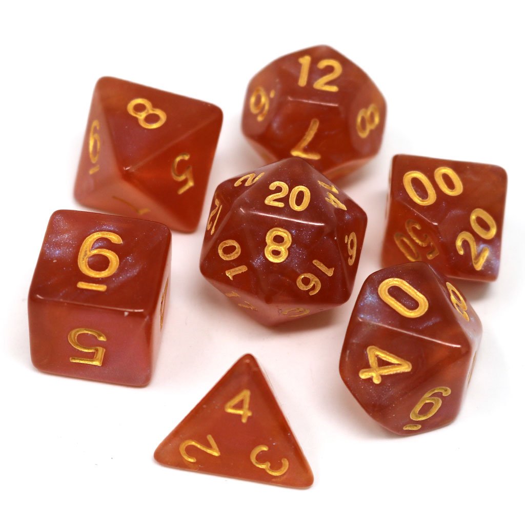 Die Hard: Poly RPG Dice Set:  Autumn Equinox 