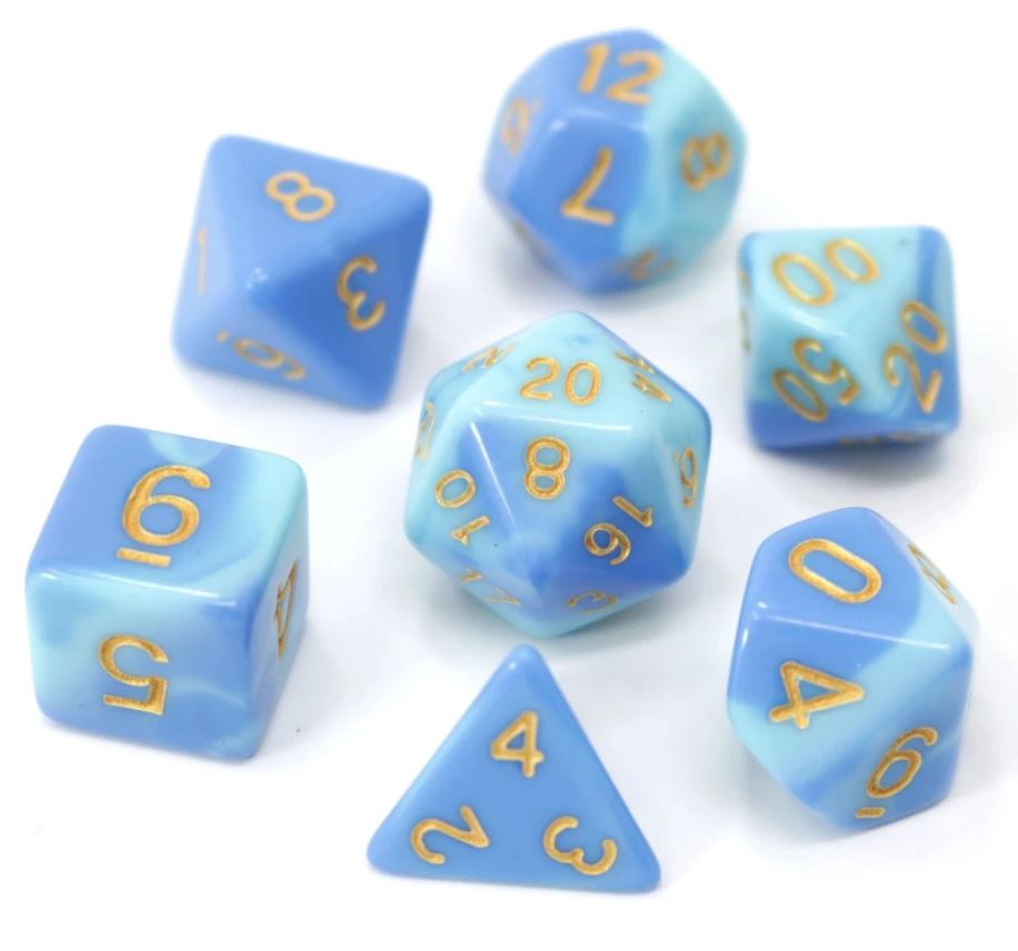 Die Hard: Poly RPG Dice Set: Clouds 