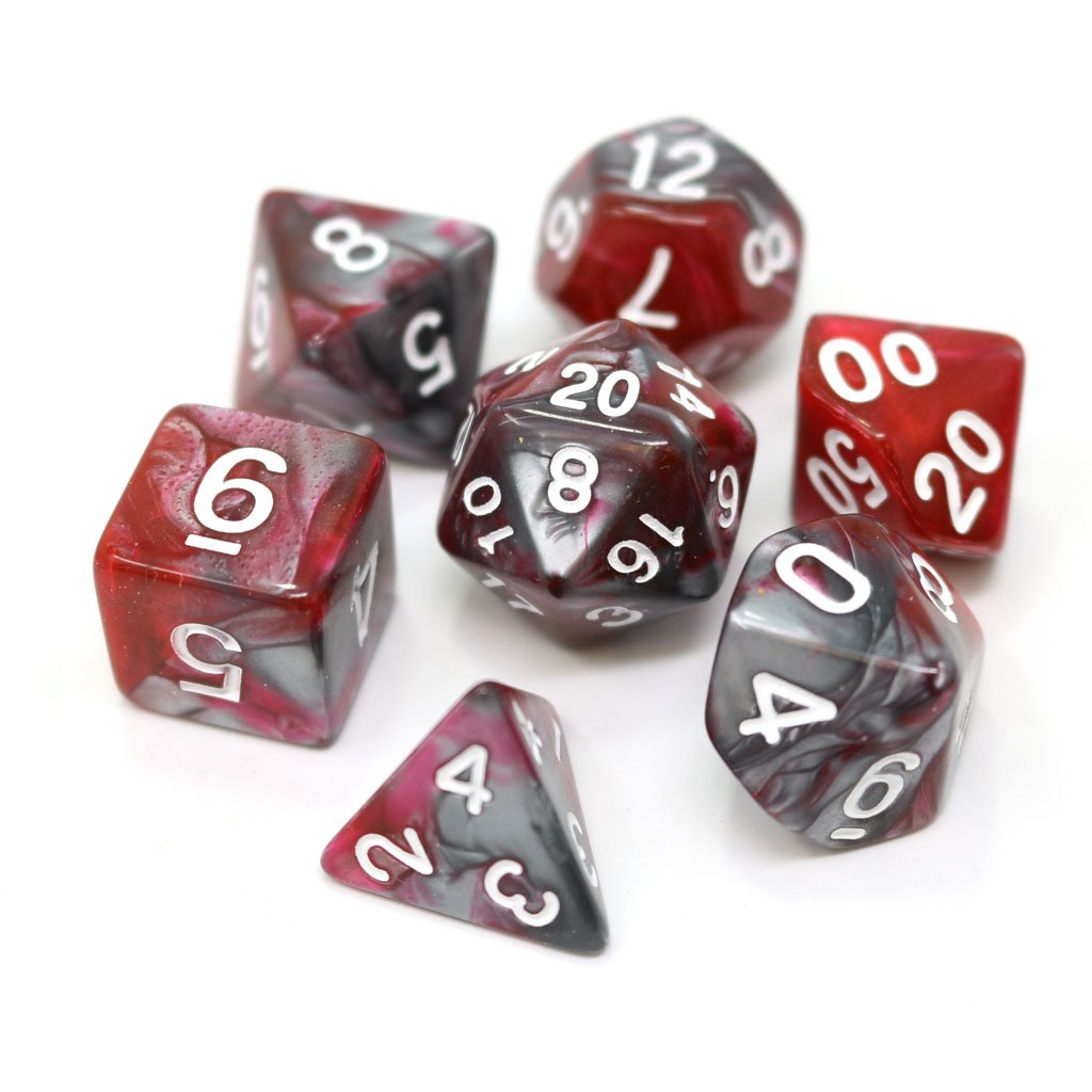 Die Hard: Poly RPG Dice Set:  Dragons Blood 
