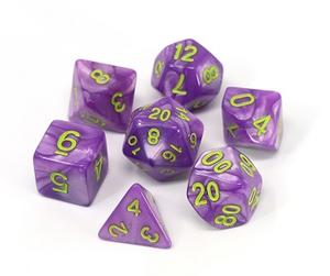 Die Hard: Poly RPG Dice Set: Purple Trickster 