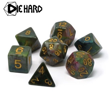 Die Hard: Poly RPG Dice Set: Rainforest 