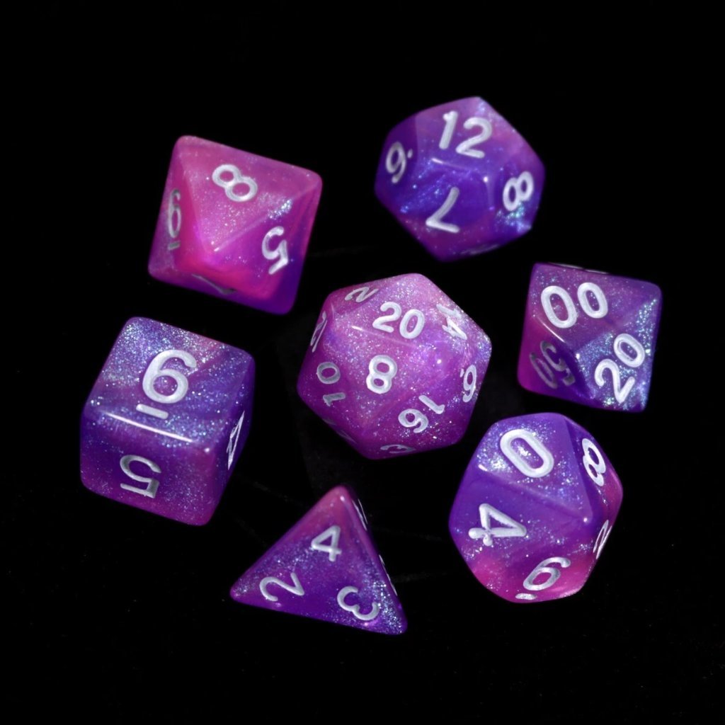 Die Hard: Poly RPG Dice Set: Royal Aurora 