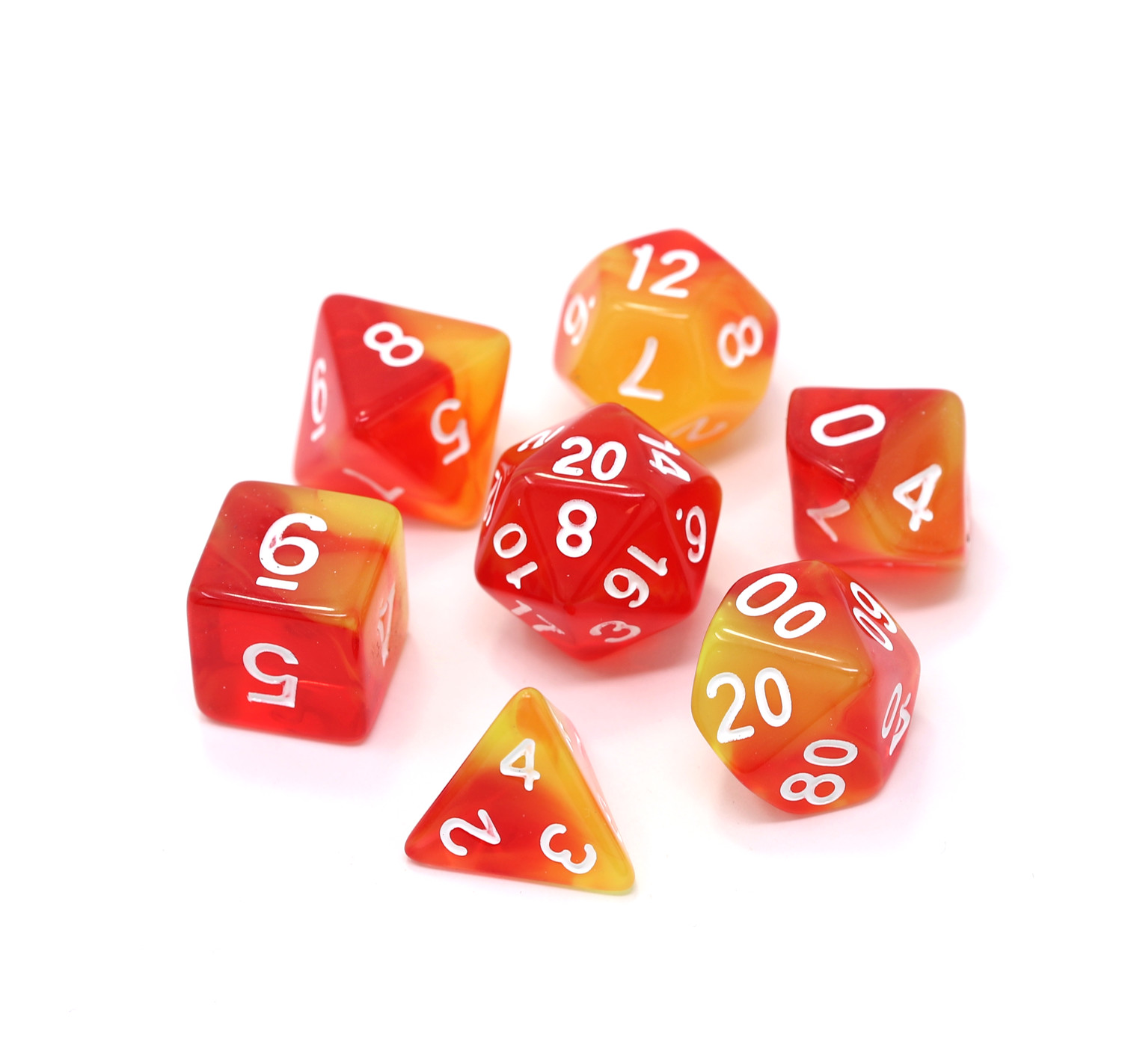 Die Hard: Poly RPG Dice Set: Sunburst 