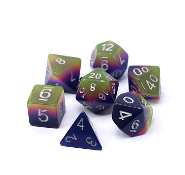 Die Hard: Poly RPG Dice Set: THE GLOAMING 