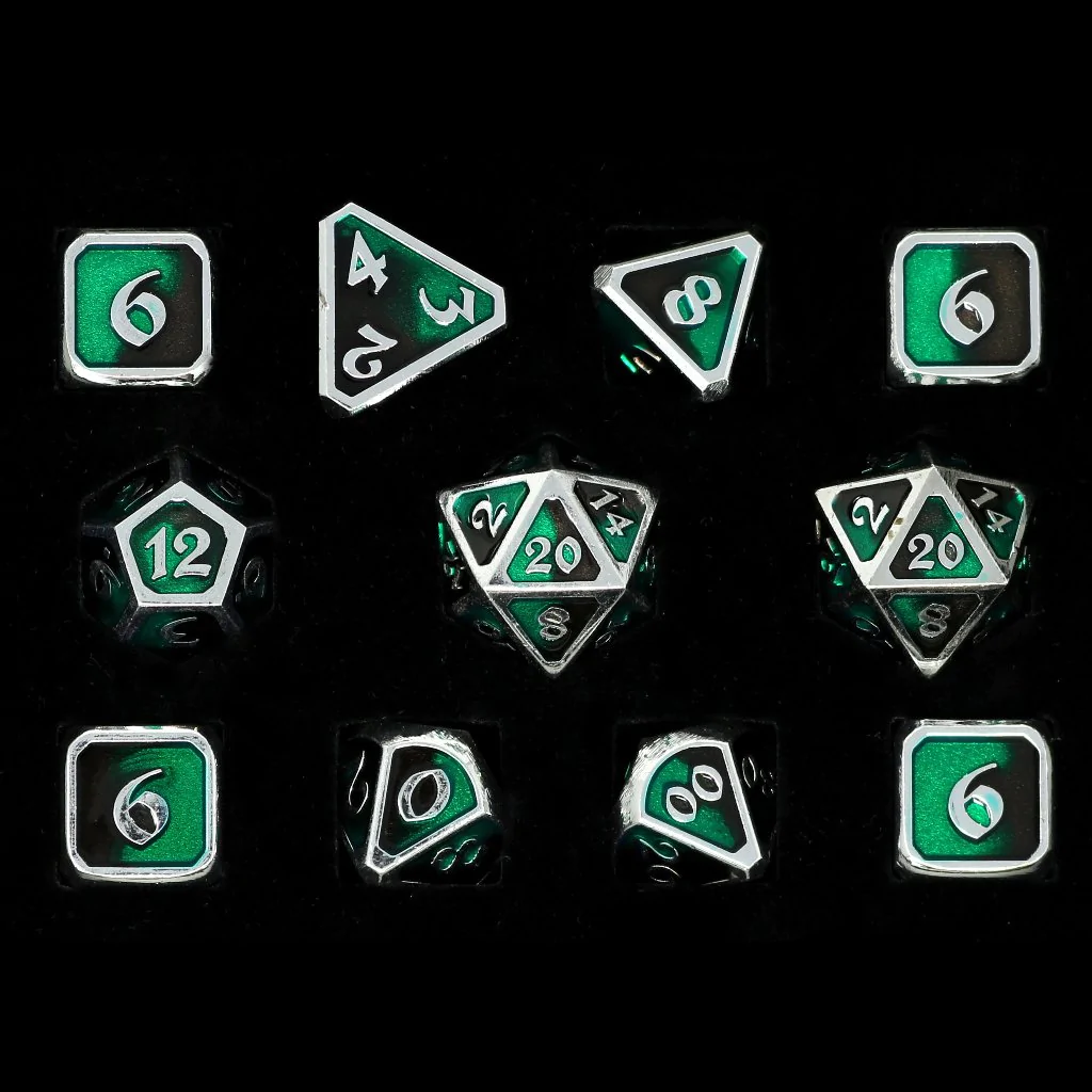 Die Mythica RPG Dice Set: Dark Arts Blight (11 Die Set) 