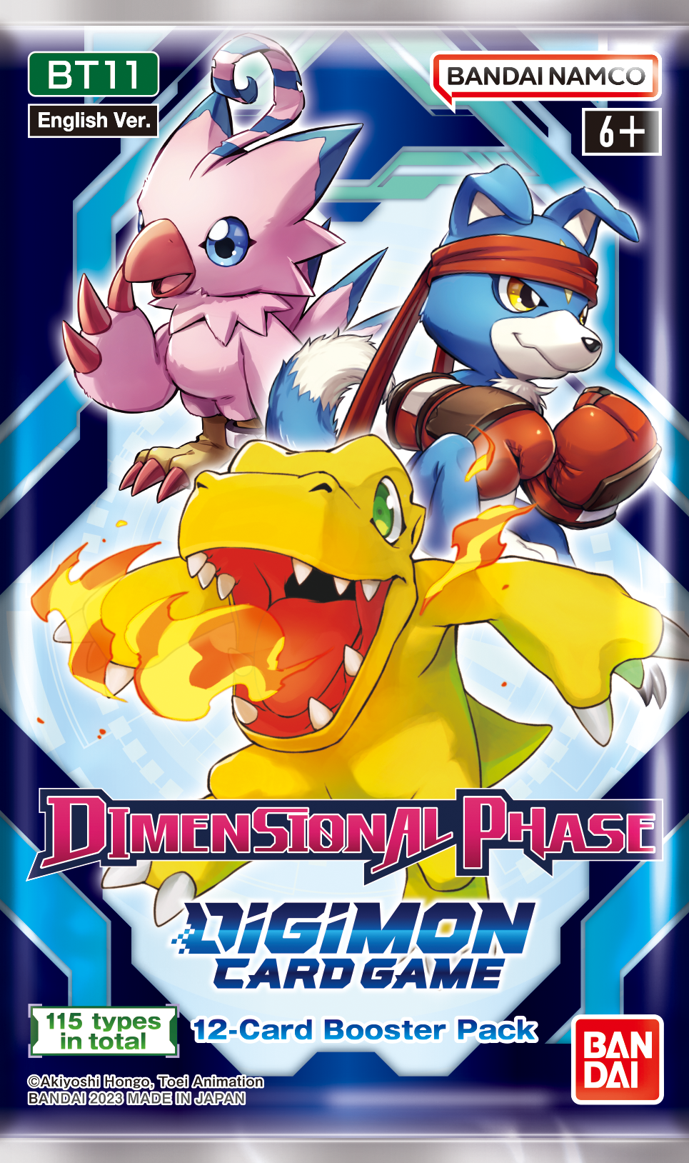 Digimon: DIMENSIONAL PHASE: Booster Pack 