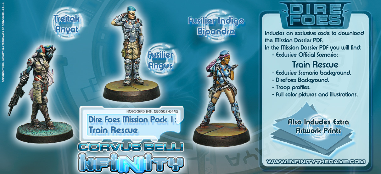 Infinity: Dire Foes Mission Pack 1: Train Rescue 