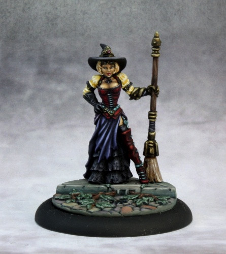 Reaper: Chronoscope Bones: Dita, Steampunk Witch 