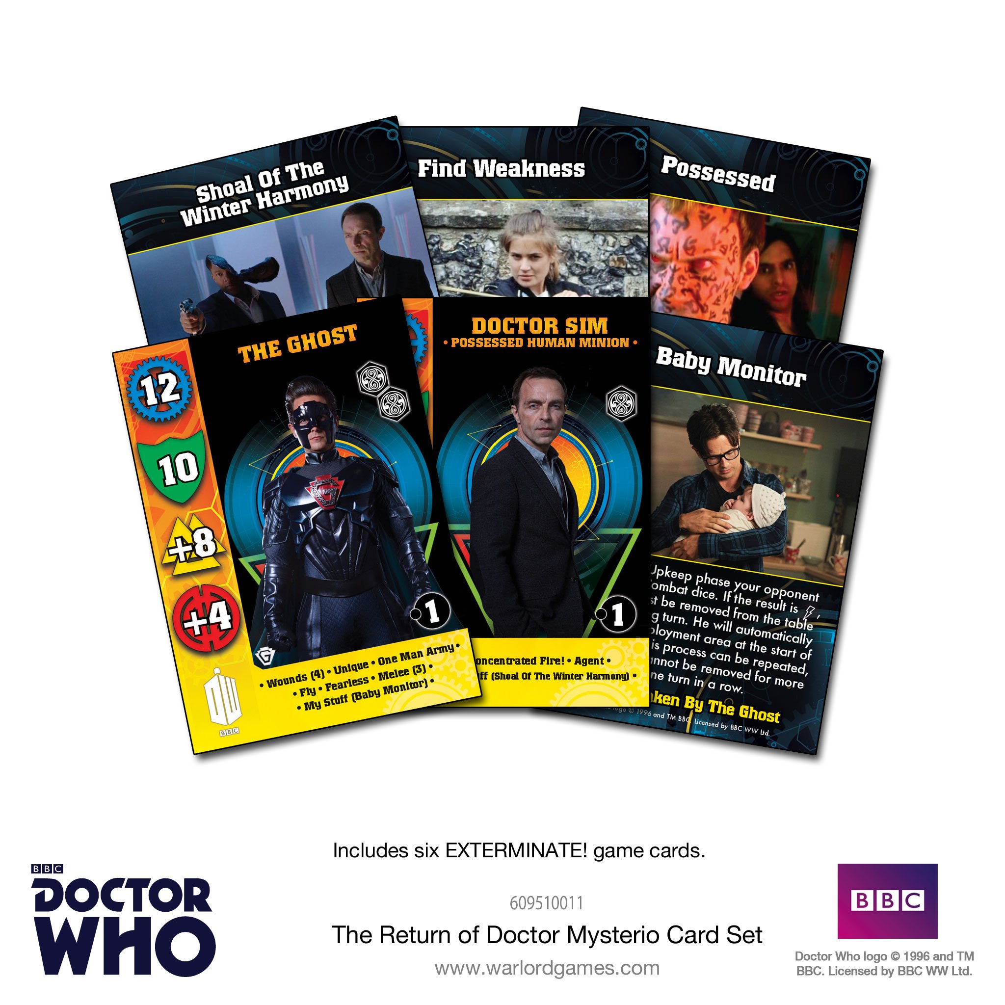 Doctor Who Exterminate: The Return of Doctor Mysterio Card Set 