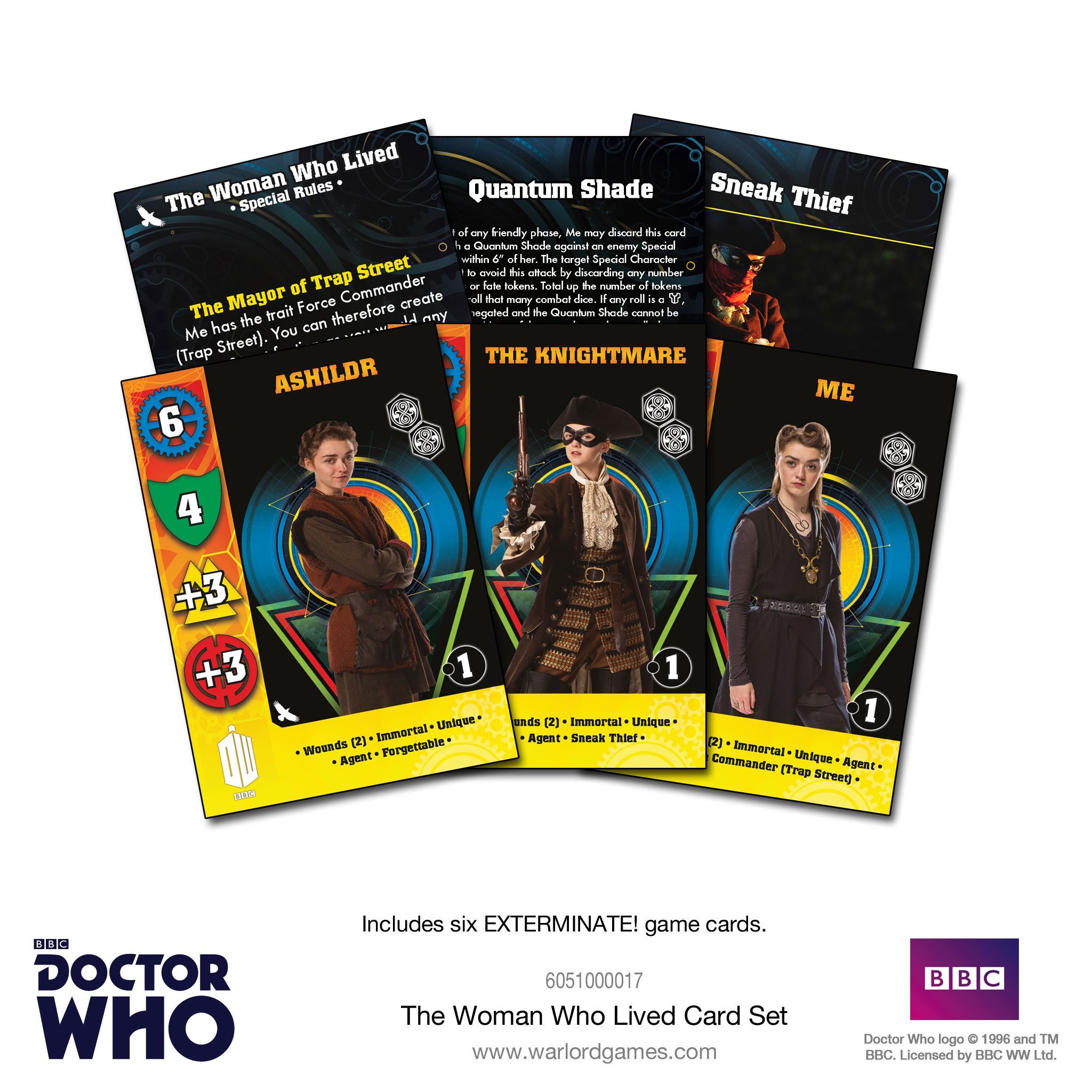 Doctor Who Exterminate: The Woman Who Lived Card Set 