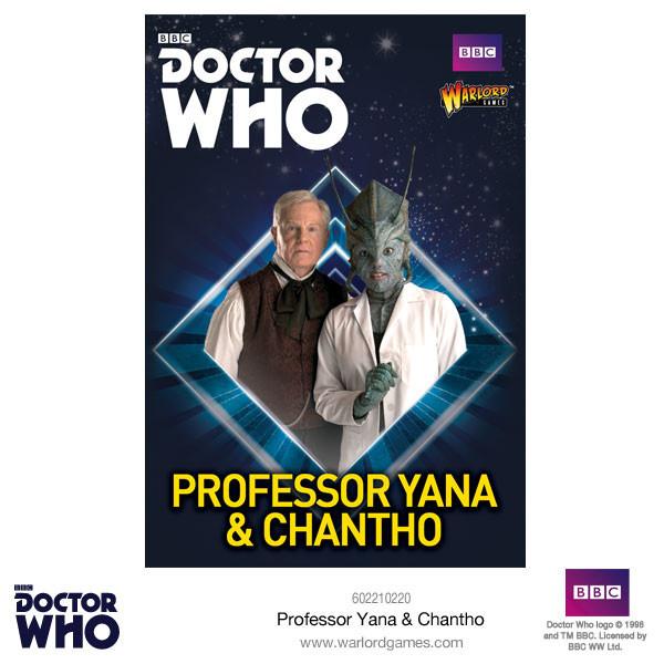 Doctor Who Miniatures: Professor Yana and Chantho 