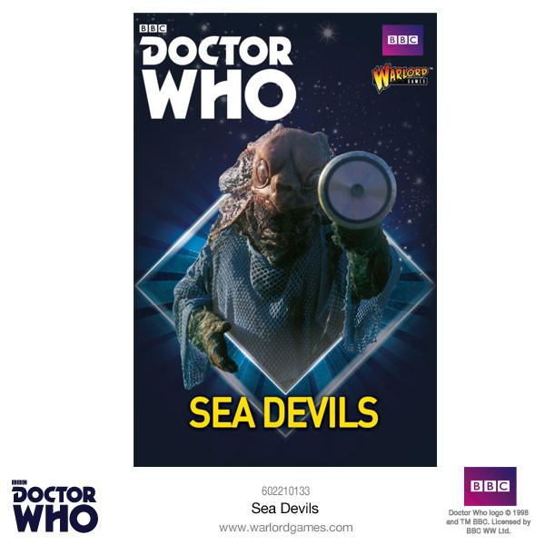 Doctor Who Miniatures: Sea Devils 