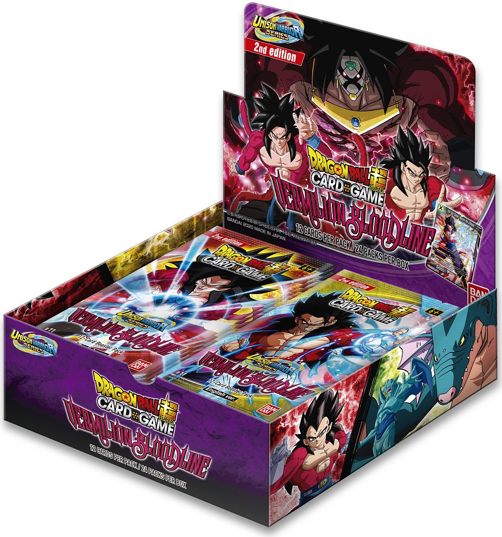 Dragon Ball Super: Unison Warrior Series Set 02 (2nd Edition): Vermilion Bloodline- Booster Pack 