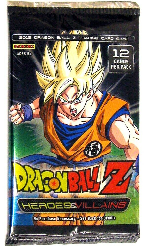 Panini DragonBall Z Heroes & Villains Trading Card Game 