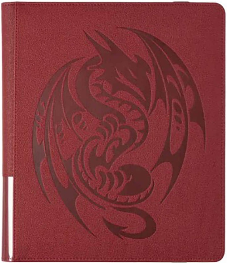 Dragon Shield Card Codex 360 Portfolio Blood Red 