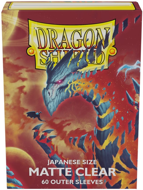 Dragon Shield: Double Outer Matte (60): Clear  