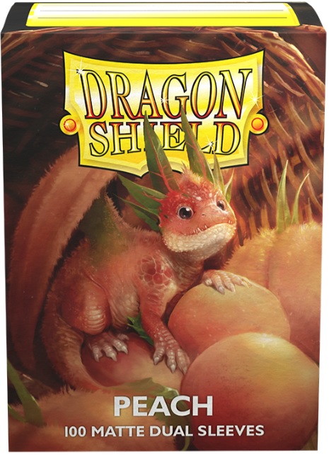 Dragon Shield: Matte Dual Card Sleeves (100): Peach 