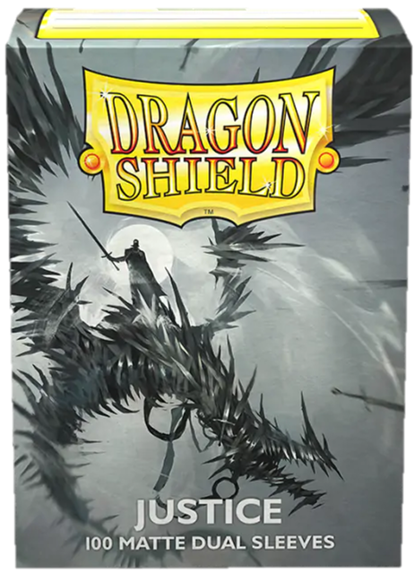 Dragon Shield: Matte Dual Card Sleeves (100): Justice 